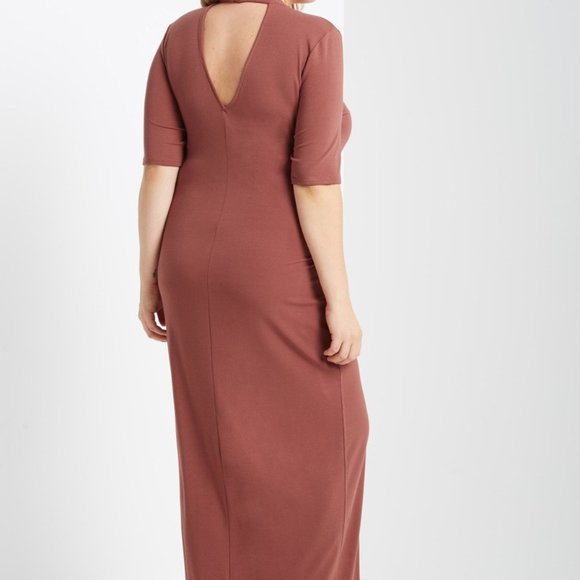 Knit Dress. Terra-Cotta. Maitai Brand, Sizes 2X and 3X. NWT. - Picture 3 of 4